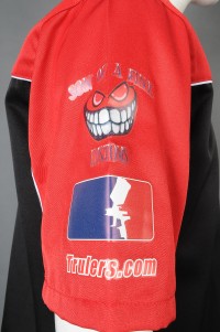 DS075 custom-made short-sleeved team shirts, cotton-loaded workwear, team shirt garment factory detail view-3